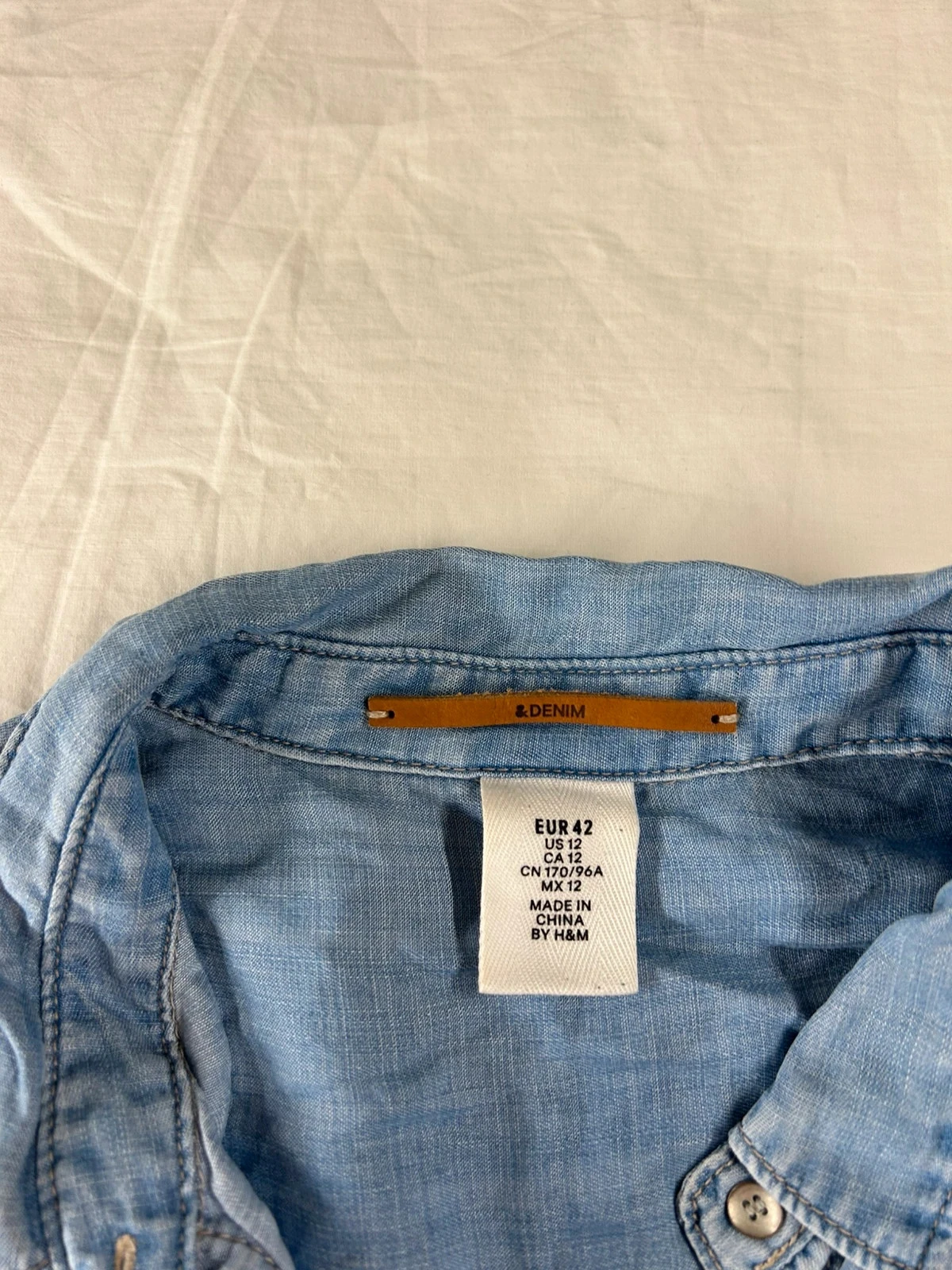 Vestido vintage azul claro h&m – photo 7